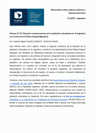 Situación socioeconómica de la población colombiana en la Argentina en el marco de la Política Integral Migratoria [Separata]